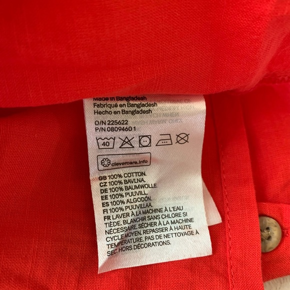 H&M NWT babygirl red dress - Picture 7 of 11
